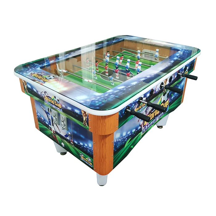 Worldcup championship indoor soccer skill video arcade game football table game machine