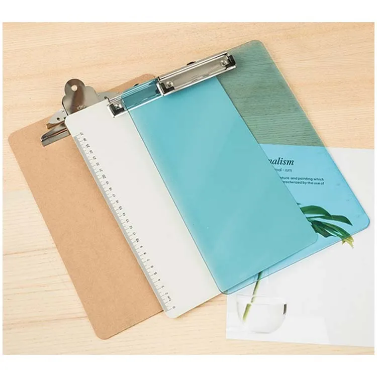 Hot Selling Adjustable Good Quality Cheap Clip Board Plastic Clipboard