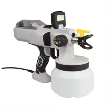 Akx 21V Portable Lithium Battery Power Spray Gun 1200ml High Pressure Electric Airless Paint Sprayer for Industrial Use