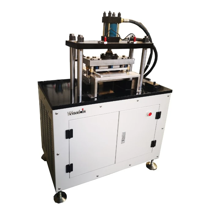 Hot Sale Business Card Laser Positioning Puncher  Play Card Cutting Machine Plastic Card Die Cutter by Wenlin