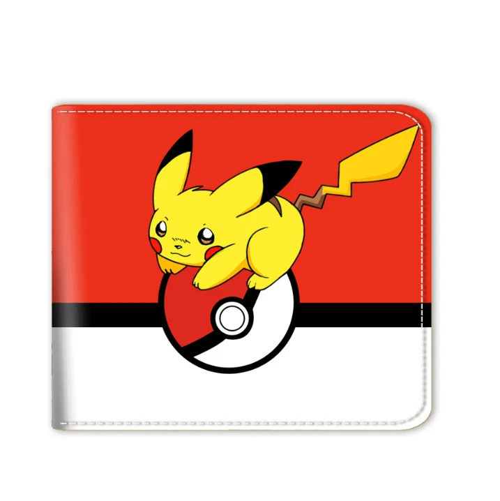Factory Direct low price Japan Style Cartoon Anime Hot-Selling Gift Wallets 2-fold  Card Holder For Teenagers And Children