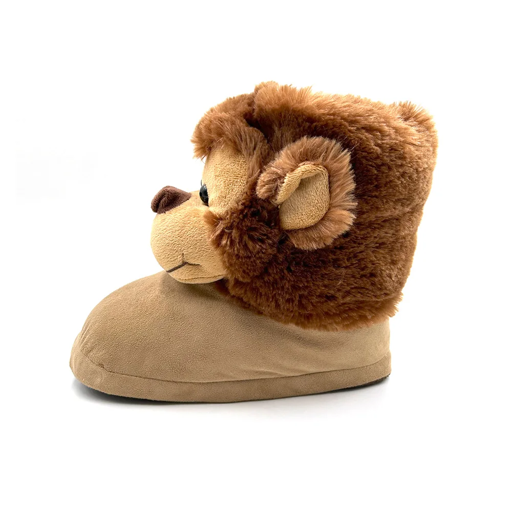 Плюшевые тапочки с эффектом памяти