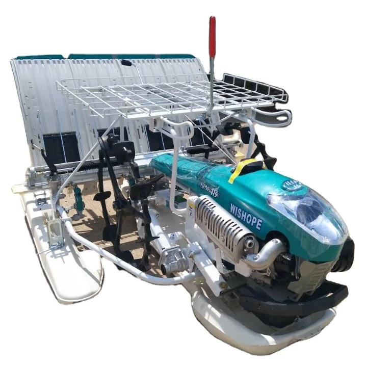 China 4 Rows Paddy Rice Transplanter Price Planting Rice Manual Machine Rice Transplanter For Sale With Factory Price