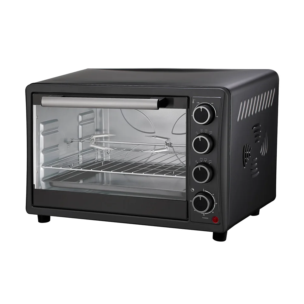 35L Smart Mini Oven with Air Fryer & Toast Functions Multifunctional Electric Oven with Temperature Control for Cookies Baking