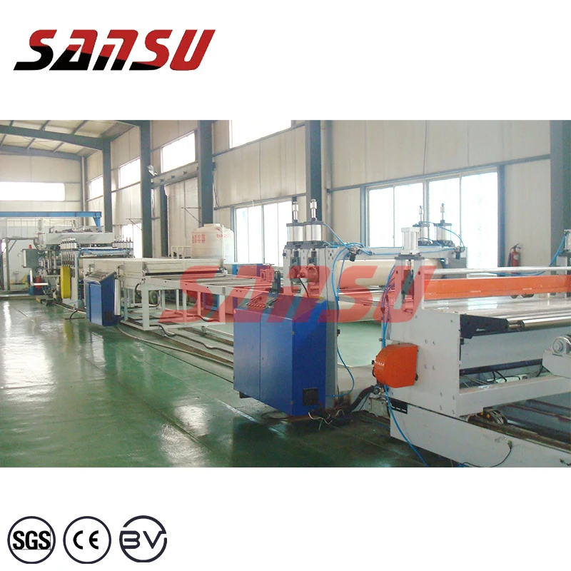 PP PE ABS EVA Sheet Board Production Line Plastic Sheet Making Machine