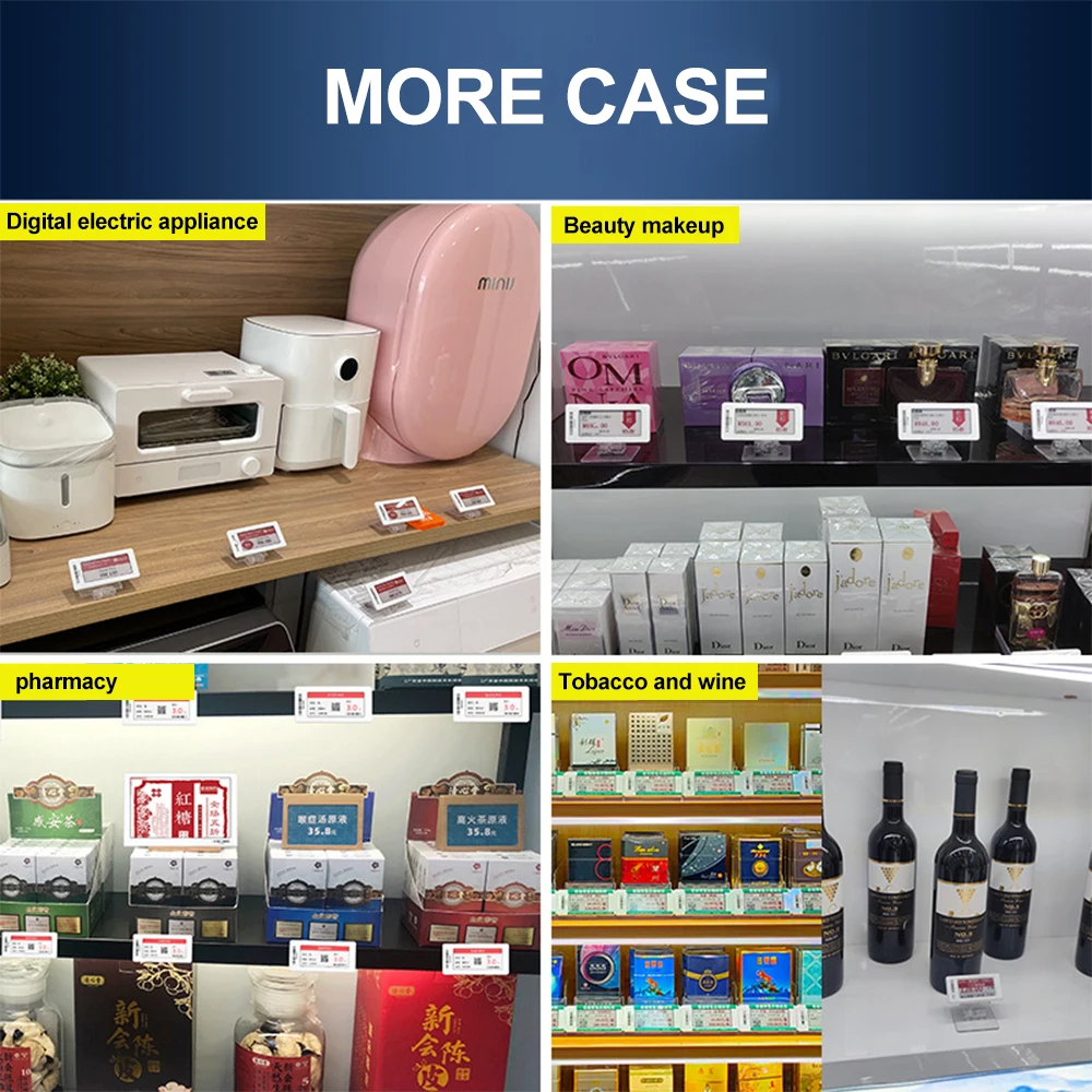 High Quality Slim 4.2 Inch Retail Store Digital Price Tag Smart Electronic Label Shelf Esl System Epaper Display For Supermarket