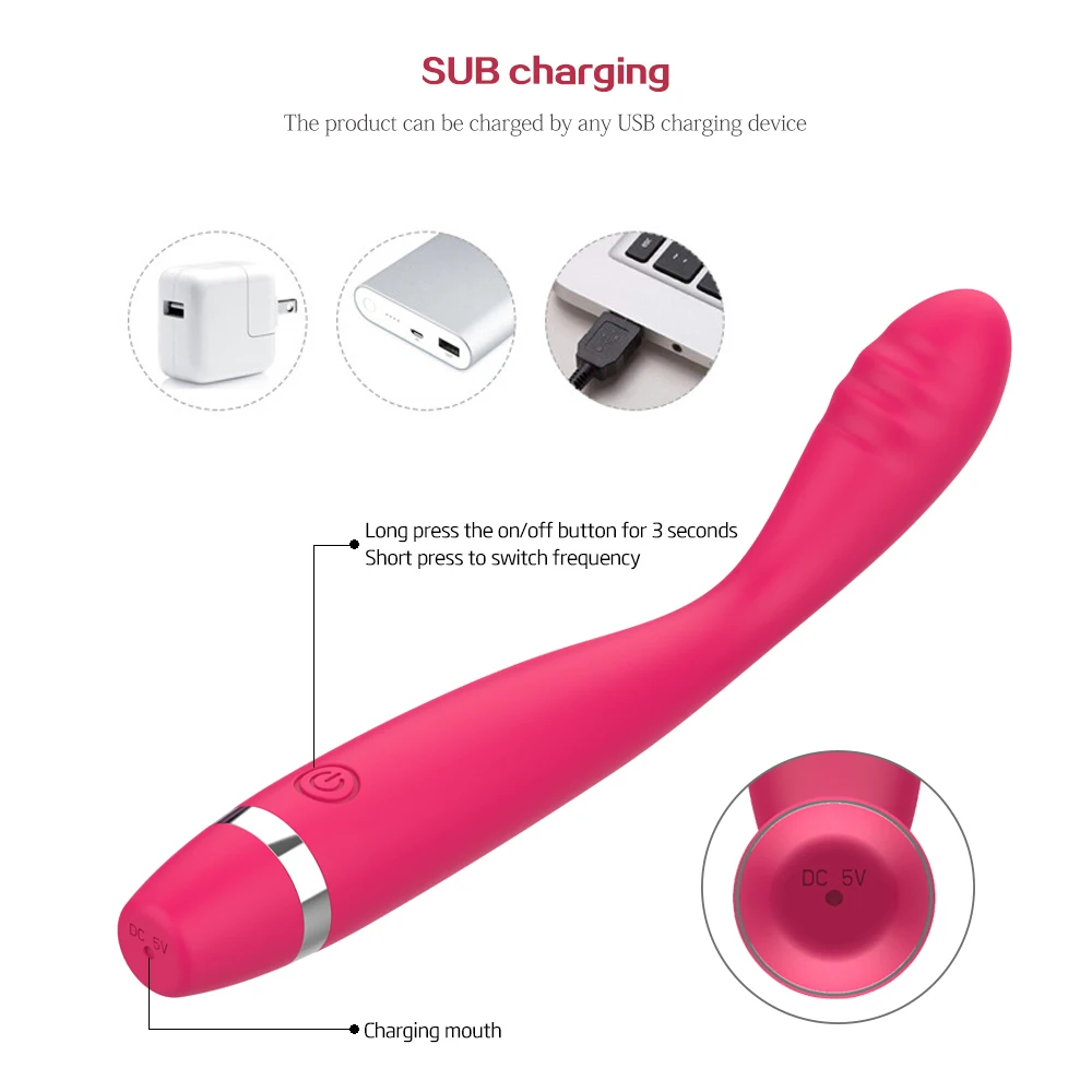 G-point vibration stimulation massager for female masturbation adult products