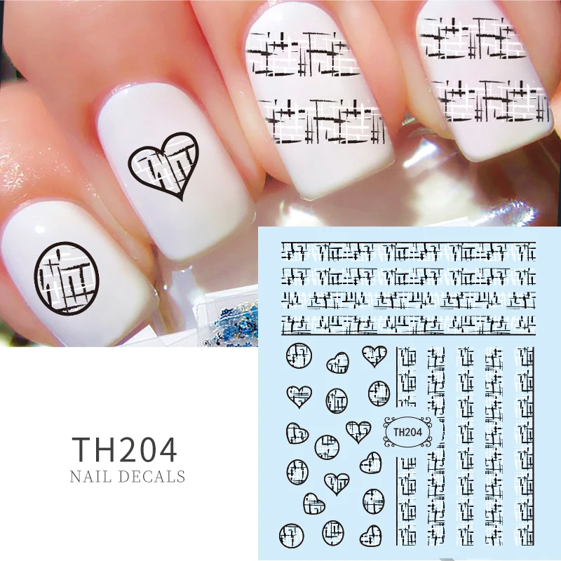 New Fashion Crown Nail Decals Best Price Self Adhesive Nail Sticker Decals