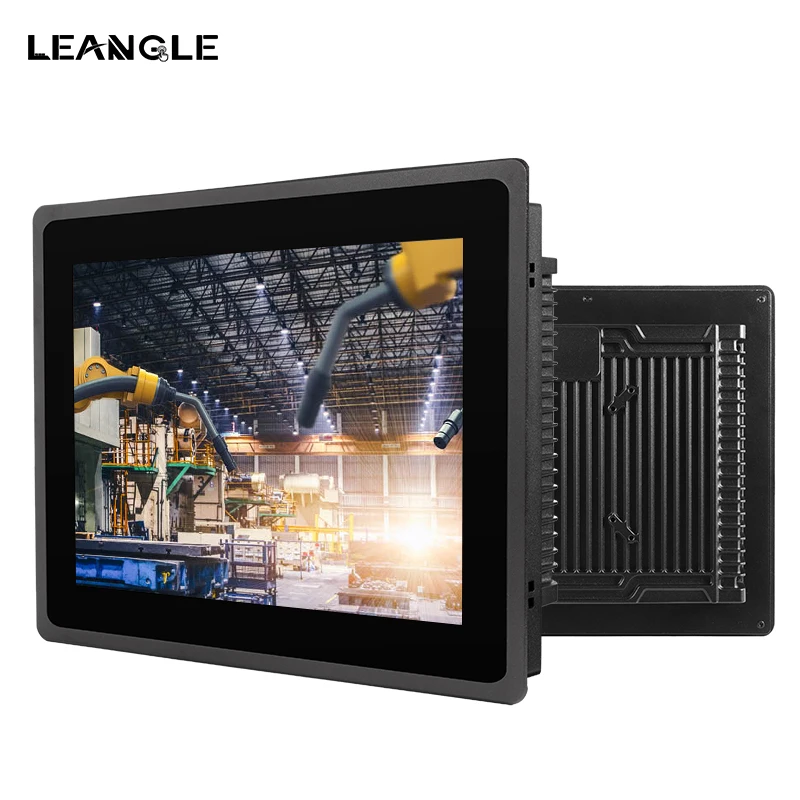 embedded monitor vesa mount wall capacitive touch screen pc mount all in one industrial panel pc for cnc controller machine