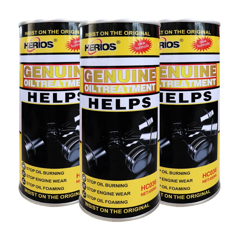 HERIOS 450ML Car Care Oil Fluid Engine Oil Treatment For Car Engine Additive Oil