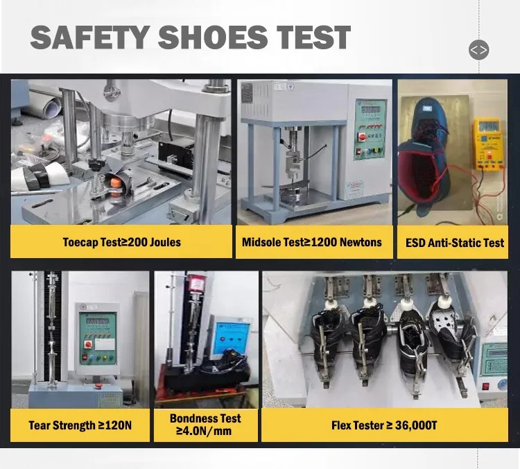 ANTENG Construction Work Safety Shoes Men Leather OEM ODM Pu Outsole CE Anti impact Safety Shoes