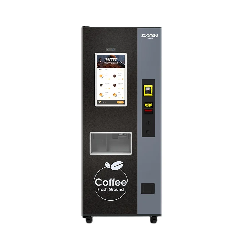 Zoomgu Famous Brands High Quality Self Service Coffee Vending Machine Fully Automatic Coffee Kiosks For Sale