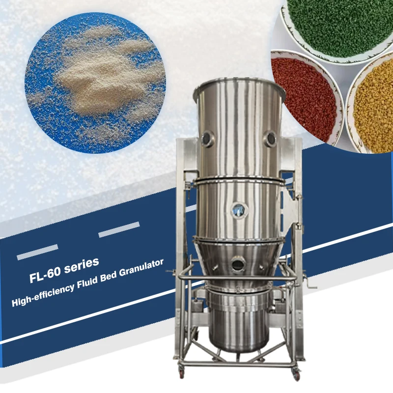 fluid bed granulator machine Top Grade Granulating Dryer Fluid Bed Granulator Machine Product