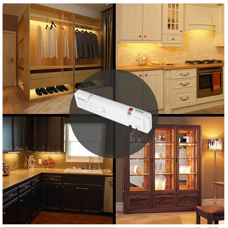 Wholesale New Design Plastic Case EMC pass DC 12V 24V  1.25A 2.5A 60W Constant Voltage LED Driver