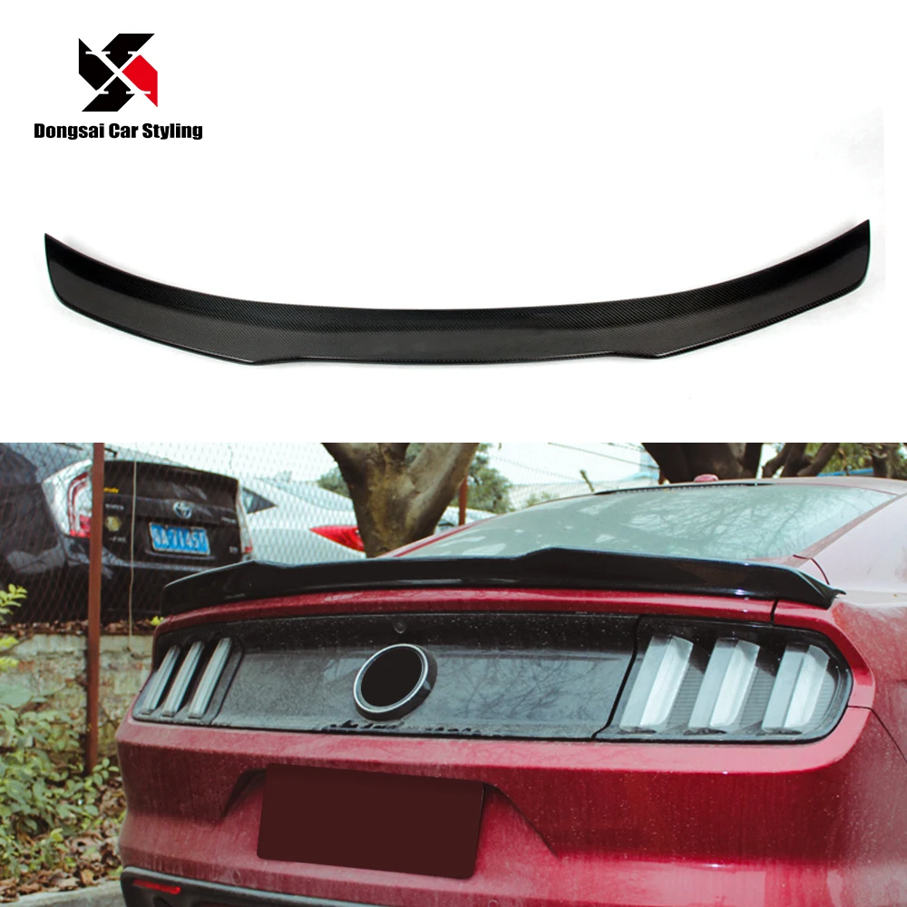 Хороший спойлер для Ford Mustang 15-19 стильный из углеродного