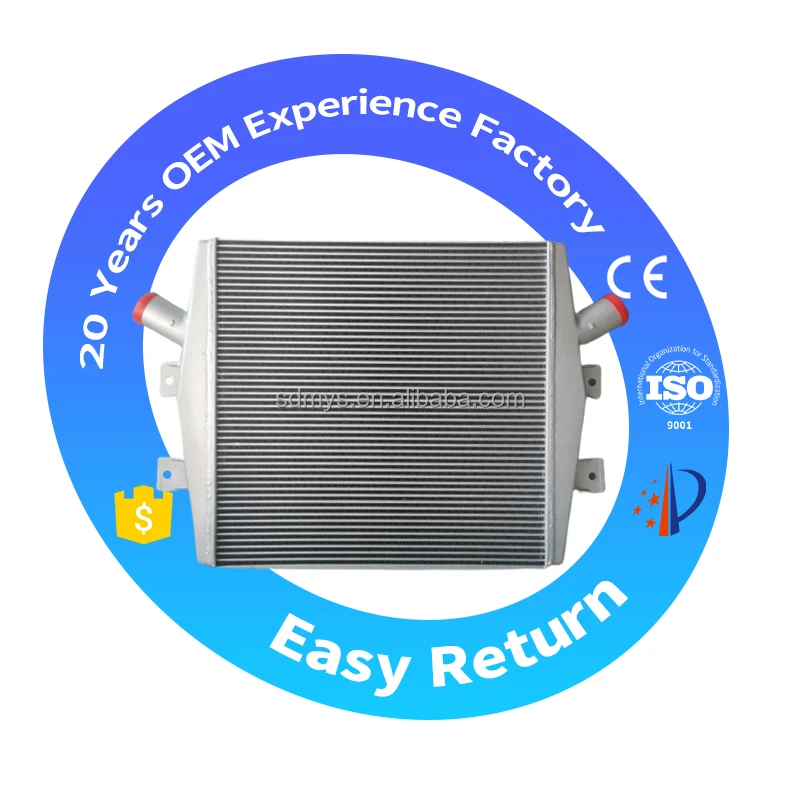 Komatsu 2 (Radiator with side plate) PC40 PC50-7 PC60-8 PC70-8 PC78-6 PC78-8 PC87 efficient heat dissipation