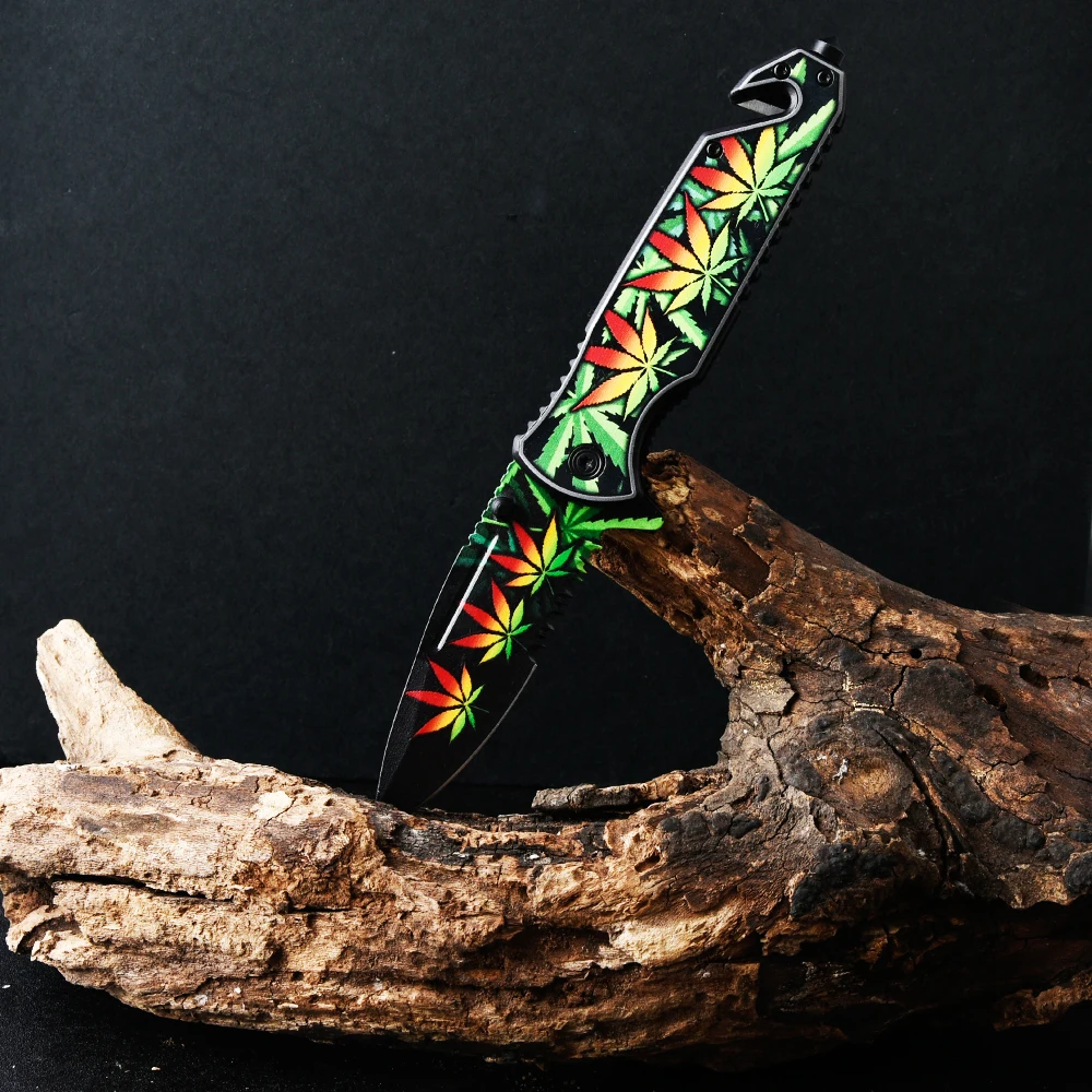 OEM/ODM custom folding wholesale foldable pocket knives outdoor hunting survival tactical camping knife knifes couteau pliant