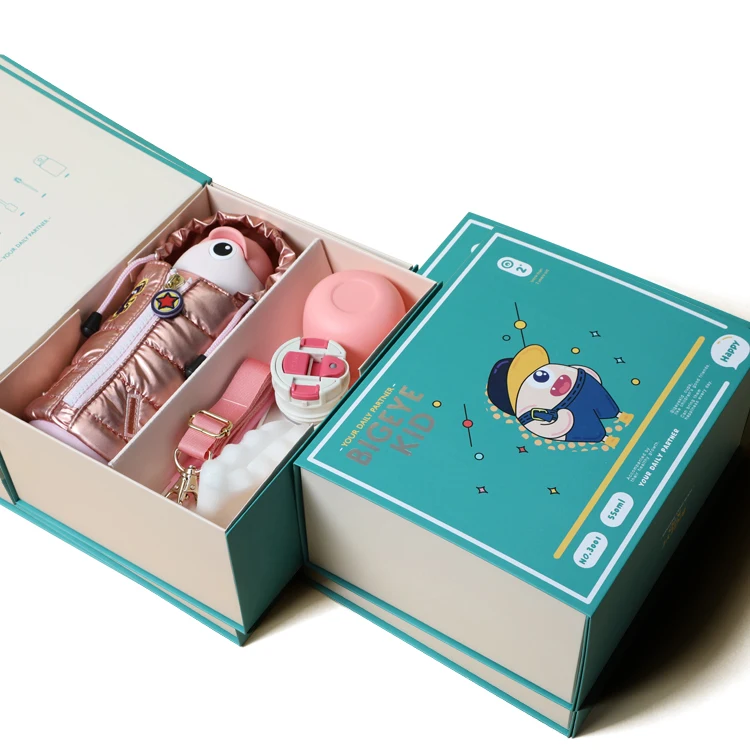 Factory Wholesale Stainless Steel Kids Water Bottle with Straw