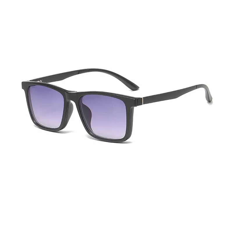2024 очки DL оптовая продажа в оправе ночного видения Oculos UV400 поляризованные квадратная Магнитная застежка 5 1 для солнцезащитных очков