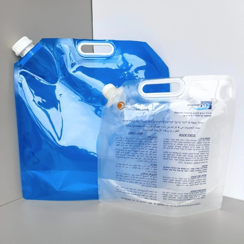 Поставка из Китая, экологически чистая печатная упаковка, индивидуальная биоразлагаемая, пригодная для переработки жидкого носика, самостоящая сумка с носиком