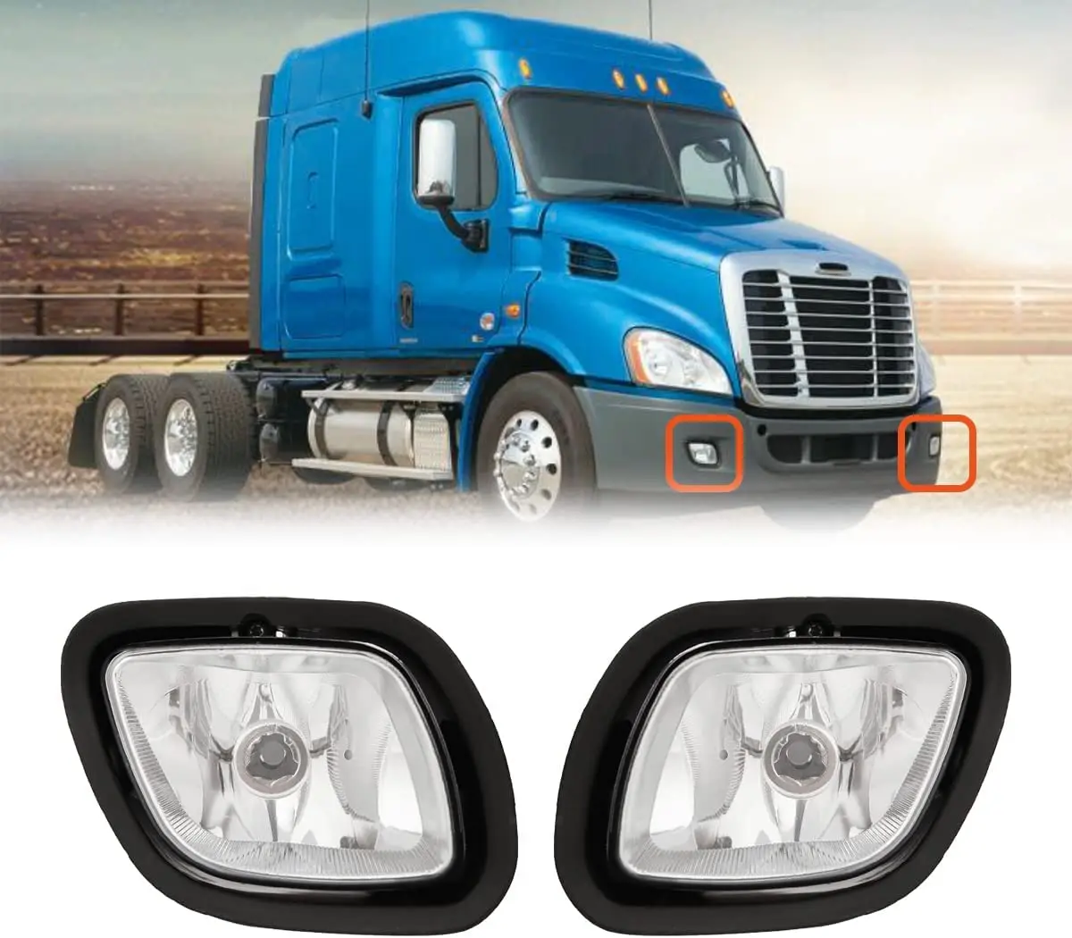 FOG LAMP FOR FREIGHTLINER CASCADIA