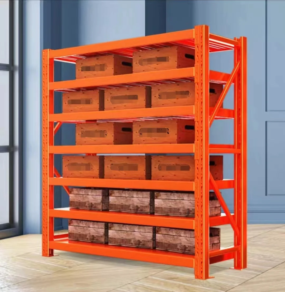 Heavy-Duty Medium Duty Warehouse Iron Shelving Factory Wholesale Premium Quality Rack