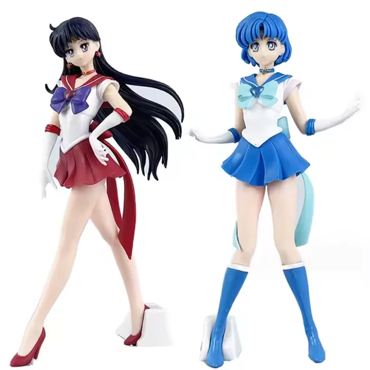 High Quality Anime Sailor Moon PVC Action Figures Collectible Model Toys Beautiful Dolls