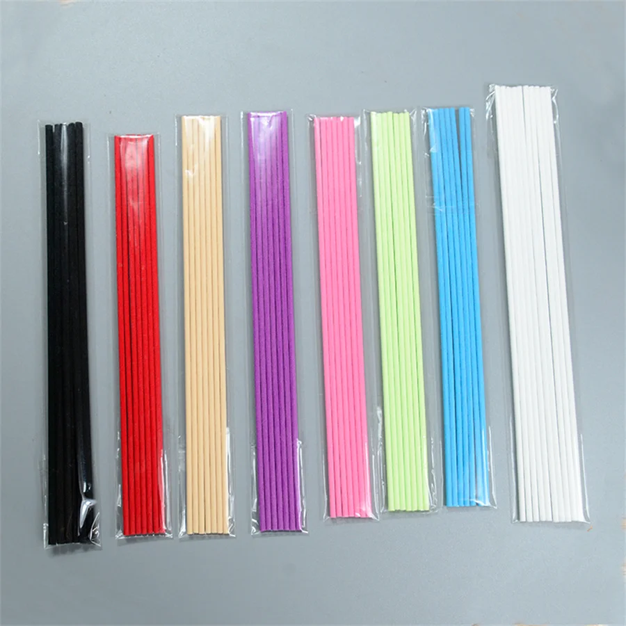 Custom Color fragrance sticks Luxury Diffuser Reed Sticks 4mm 5mm 6mm Fiber Stick Reed Diffuser