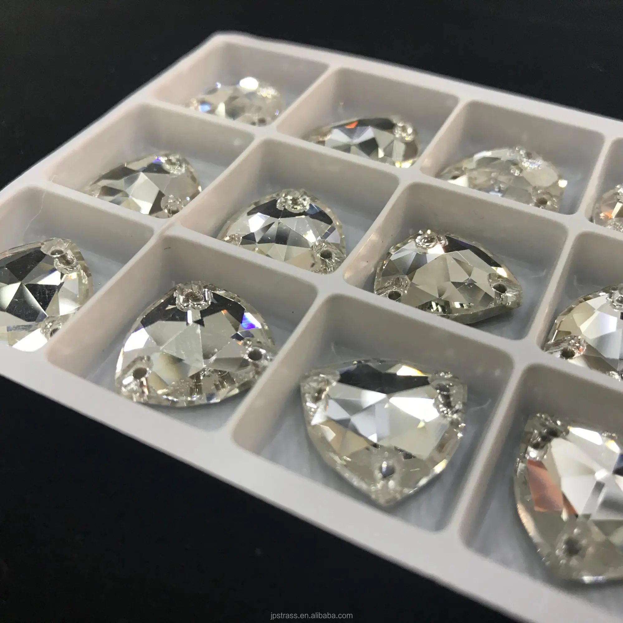 Seed Beads Shapes Supplies Fancy Sew on Crystal Beads Glass for Jewelry Making Tear Drop 28mm Transfer Rhinestones for Clothes