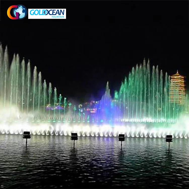 Outdoor Party Large Multicolor Musical Dancing Fountain