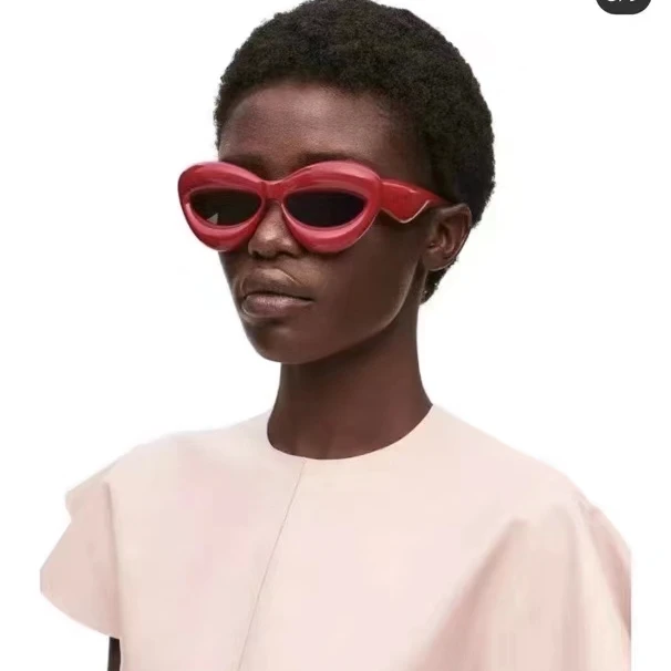 UNOC Unique Super New Sunglasses Fashion Women Ladies Trendy Sunglasses 2023 Cat Eyes Candy Color Sun Glasses Retro