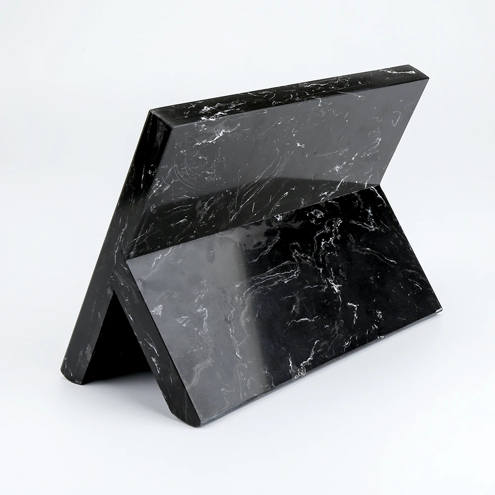 Marble Magnetic Knife Block Artificial Marble Stand Holder Strong Magnetic Knife Rack -HD19089-L