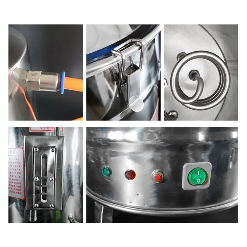 Water Distillation System High Efitness Water Distiller Machine 20l/h Water Distiller for Lab Home