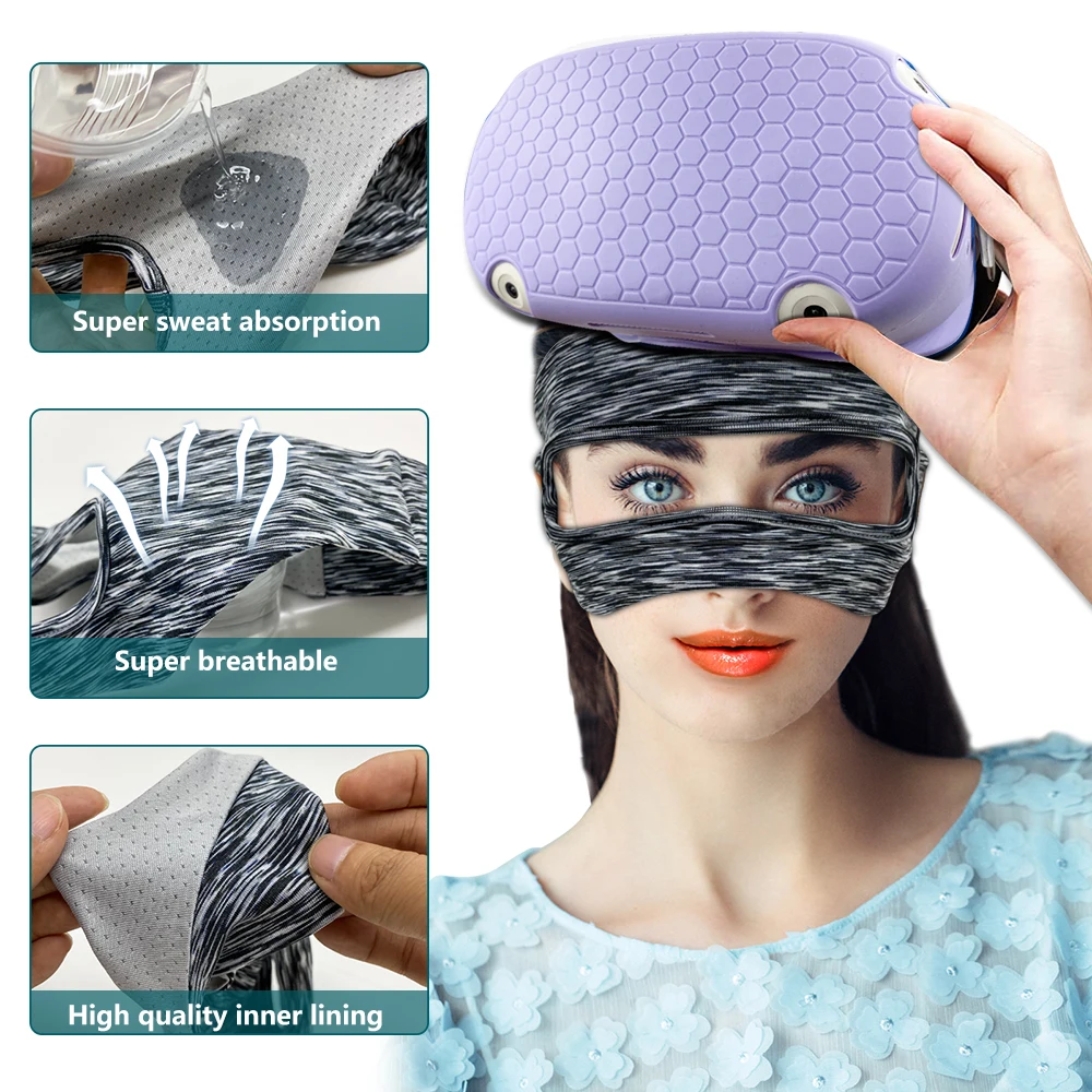 Suitable Vr Accessories Controller Full Set Accessories Knuckle Strap Head Strap Silicone Protection Cover For Oculus Quest 2