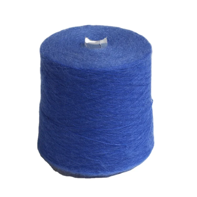 60% acrylic 28% PBT 12% nylom Soft skin-friendly and anti-pilling 48/2 core-spun yarn suitable for 12GG 14GG knitted sweater