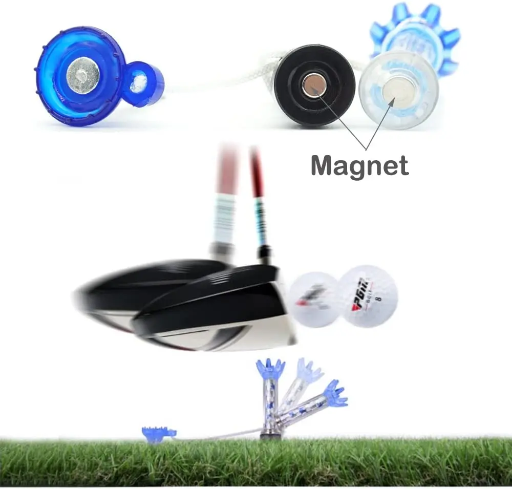 golf tees Flexible Individual Golf Magnet Tee Magnetic