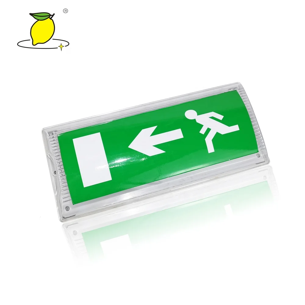 8w emergency exit light led fire exit sign emergency light Bulkhead Light