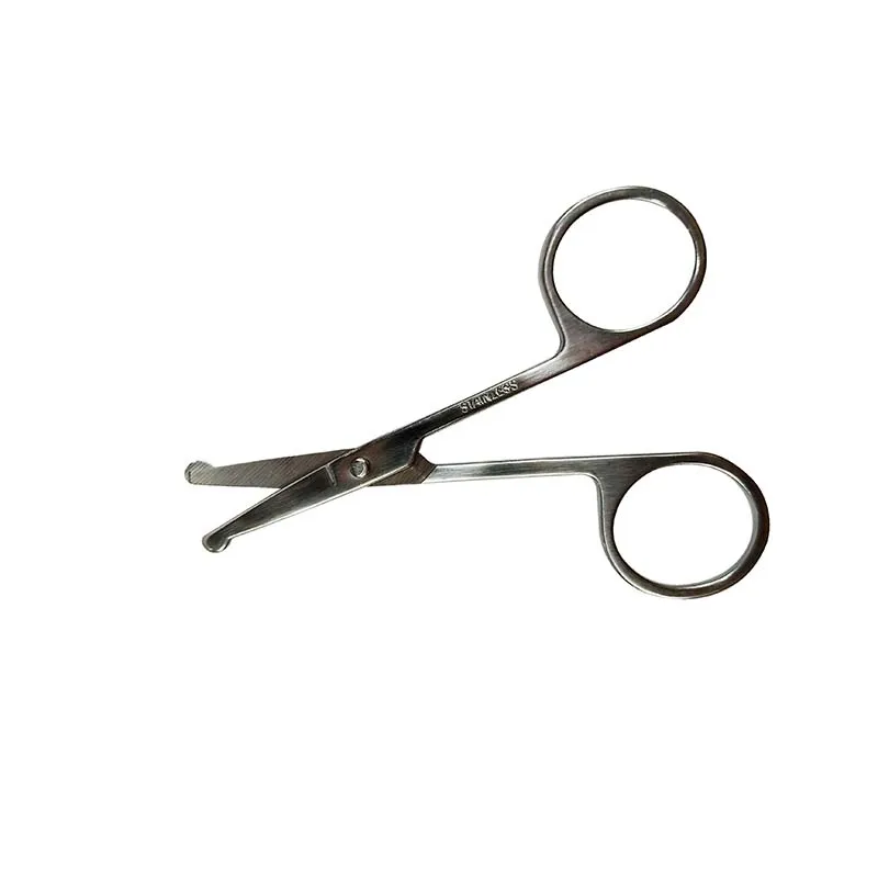 Manufacturer Cosmetic Shaping Tools Makeup Scissors China Custom Satin OEM Steel Stainless Logo Nail Style Finger Beauty Packing