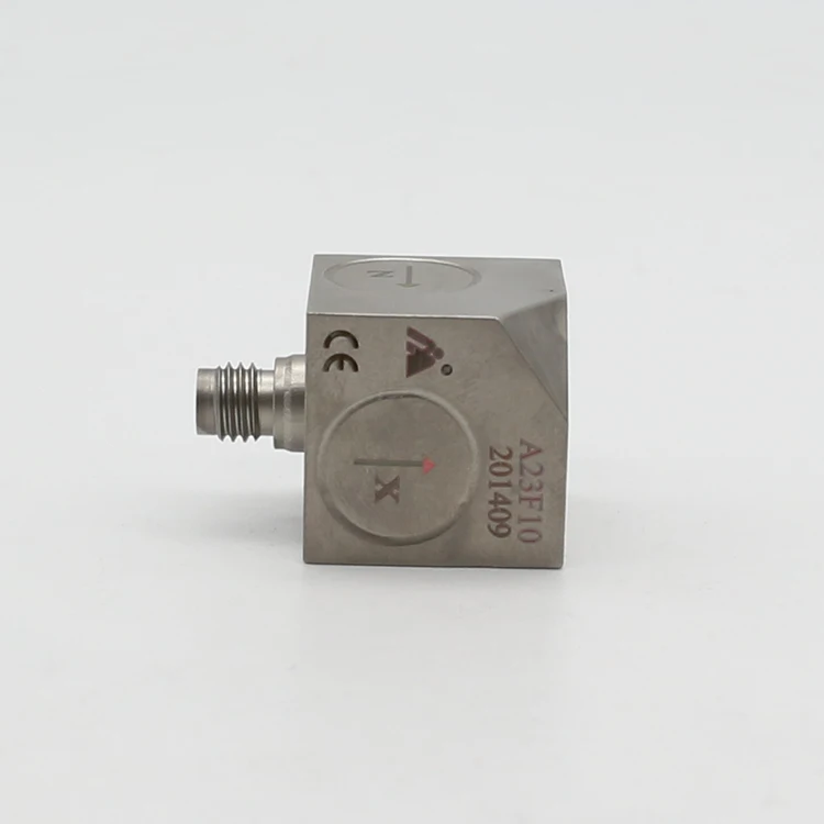 Пьезоэлектрический акселерометр sensorntes 10мв/g 3-Axis универсальный передатчик вибрации акселерометр IEPE