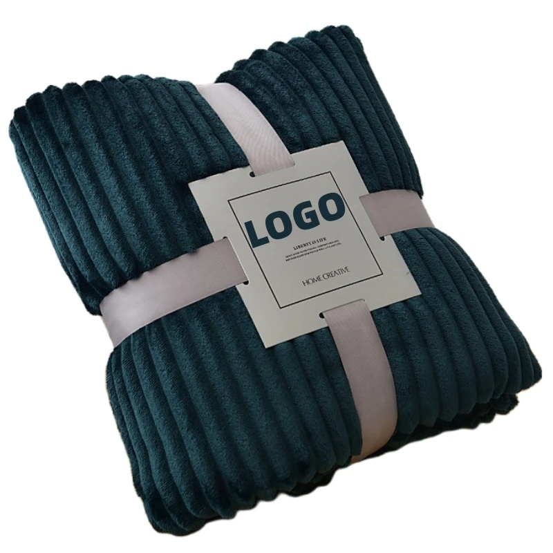 Flannel Plaid Throw Blanket Sofa Bedding Flannel Throw Blanket