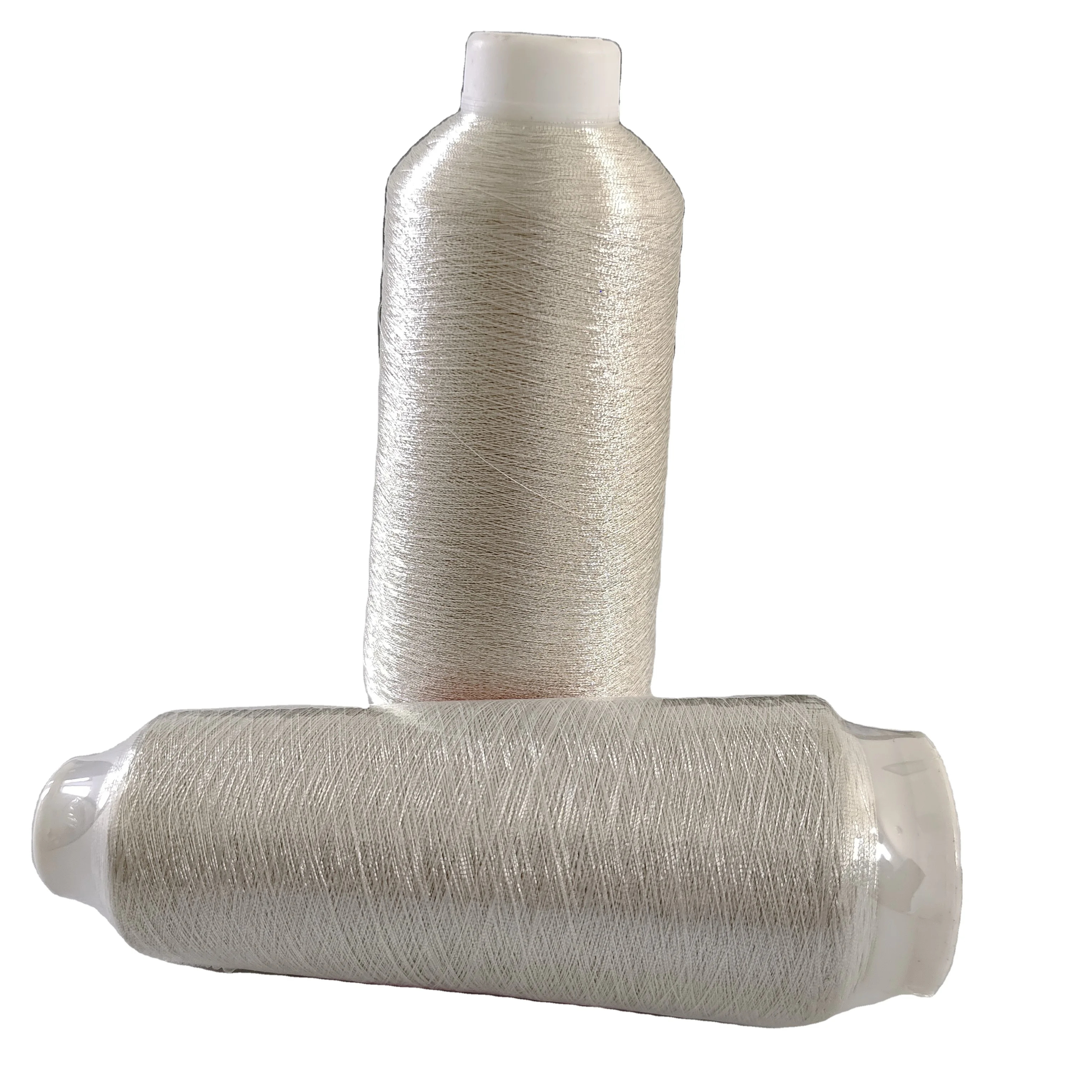 HIGH QUALITY Embroidery Lurex Thread PURE Silver Pure Gold Metallic Yarn China