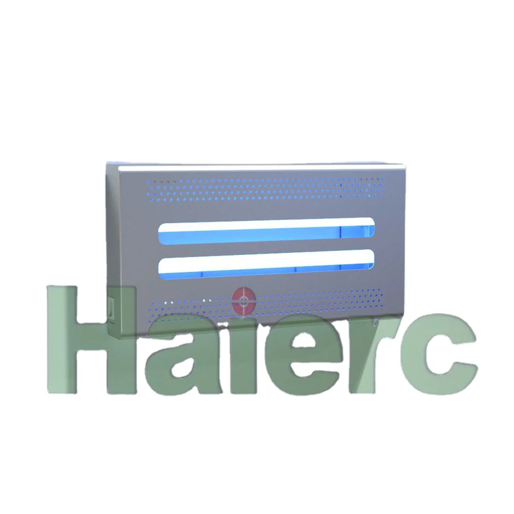 Haierc противомоскитная лампа-комнатная ловушка для насекомых Нетоксичная ультрафиолетовая светодиодная ловушка для насекомых для борьбы с вредителями