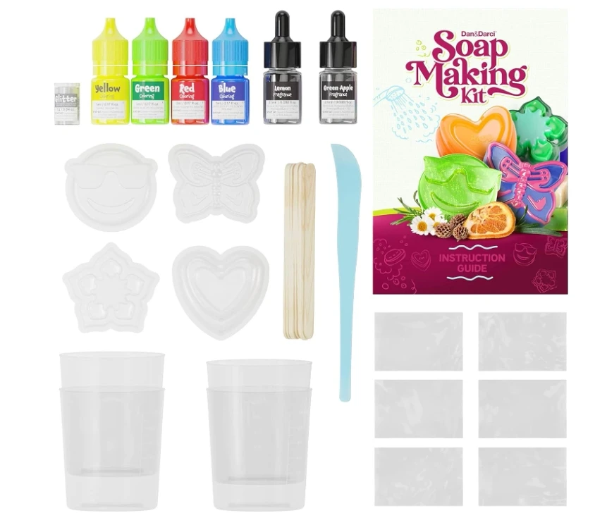 DIY Soap Making Kit for Kids  Crafts Science Toys Gifts for soap molds for   DIY Soap Kits  Craft Activity Gift Kids