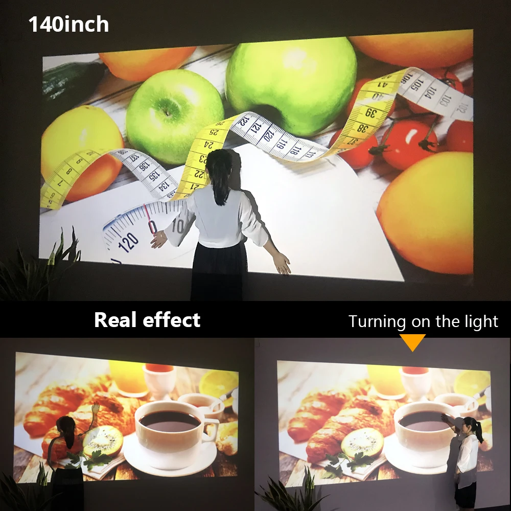 
BYINTEK K1 update Best selling Mini Led Projector For Home Theater 
