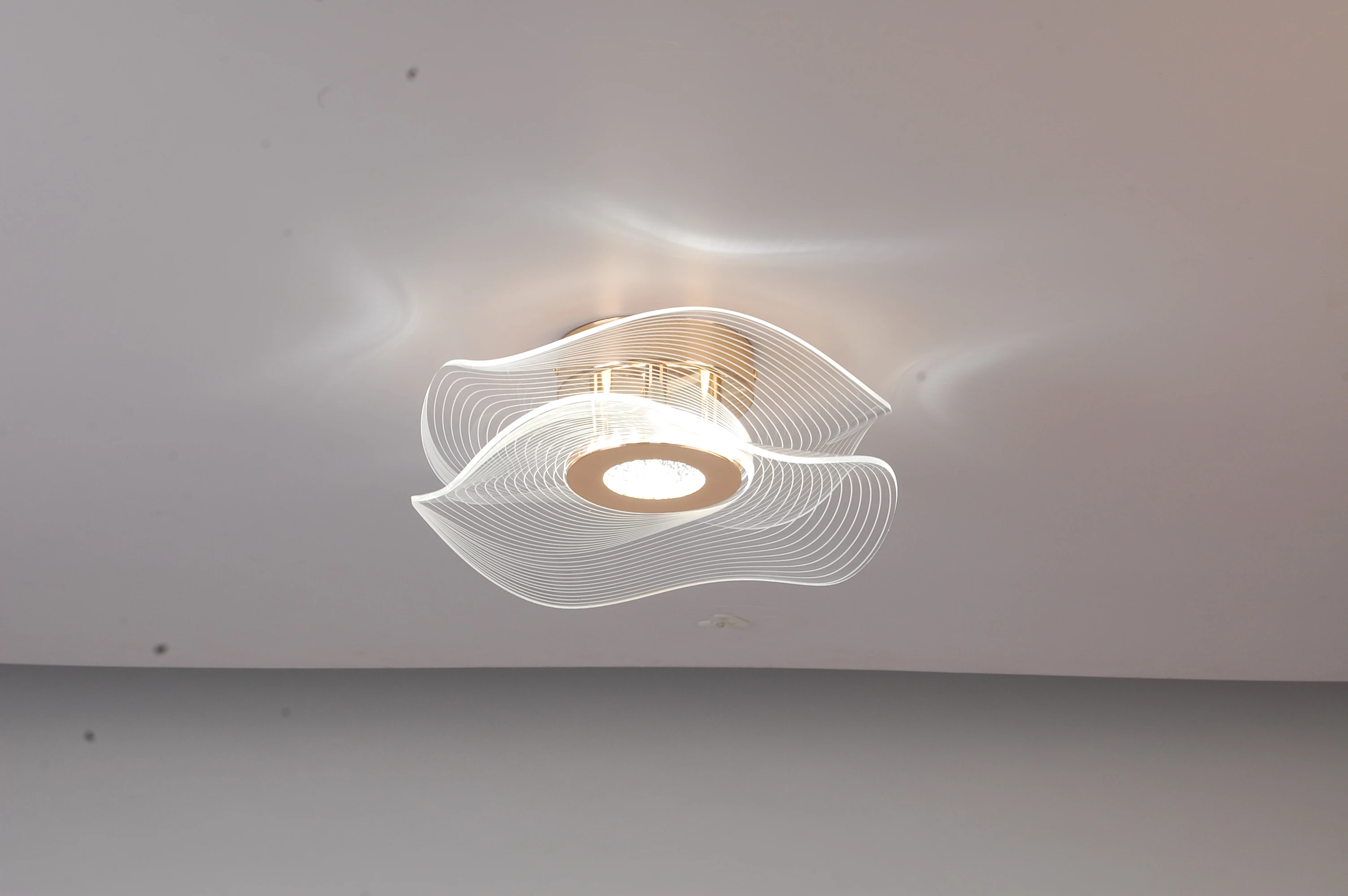 Block Ceiling Light Rose Gold Color Modern Ceilings Design Nice Lights for Living Room LED 12W Dia230mm