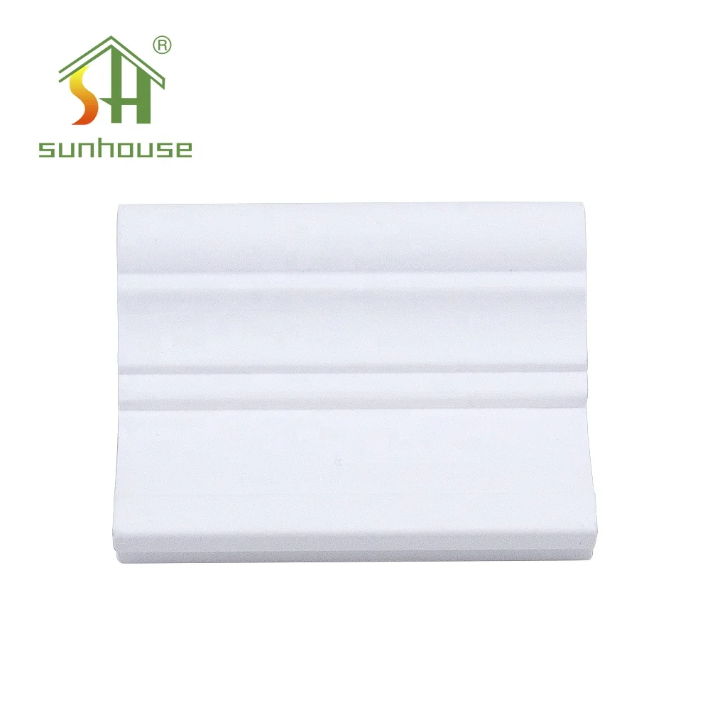 Горячая продажа полиуретановые плинтусы высокого качества белый Pu украшения формовки