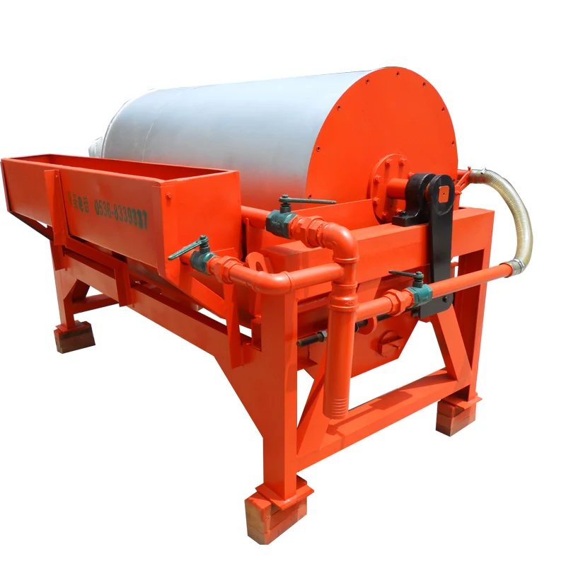 iron ore magnetic roller separator magnetic drum