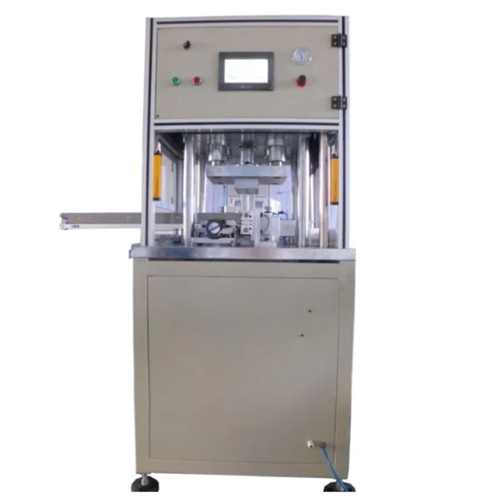 Автоматическая гидравлическая машина для запечатывания цилиндрических батарей 18650 для производственной линии цилиндрических батарей