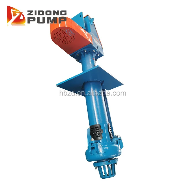 Mineral Processing Semi Submersible Sand Mud Sump Mining Centrifugal Industrial Rubber Vertical Chrome Aggregate Pit Slurry Pump