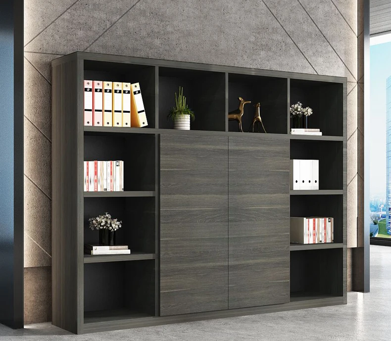 
Fannai swing open MDF melamine open file storage shelf filling cabinet 